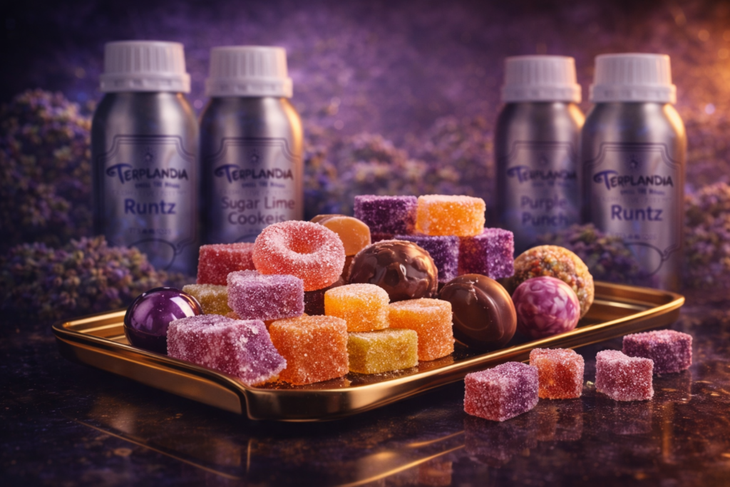 Real terpenes derived from cannabis alone. edibles rely heavily on flavor balance rather than intensity.