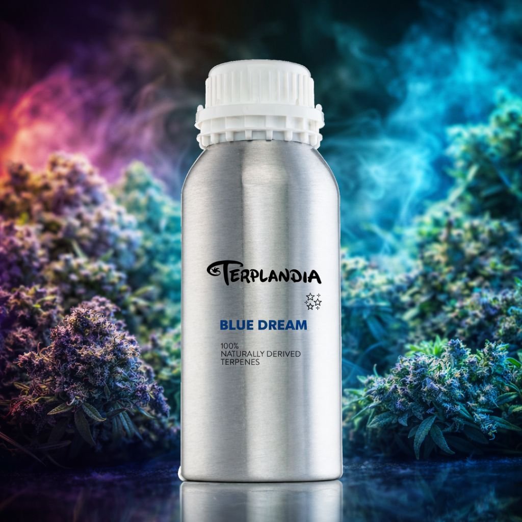 Real terpenes derived from cannabis alone. Blue Dream Snapshot.