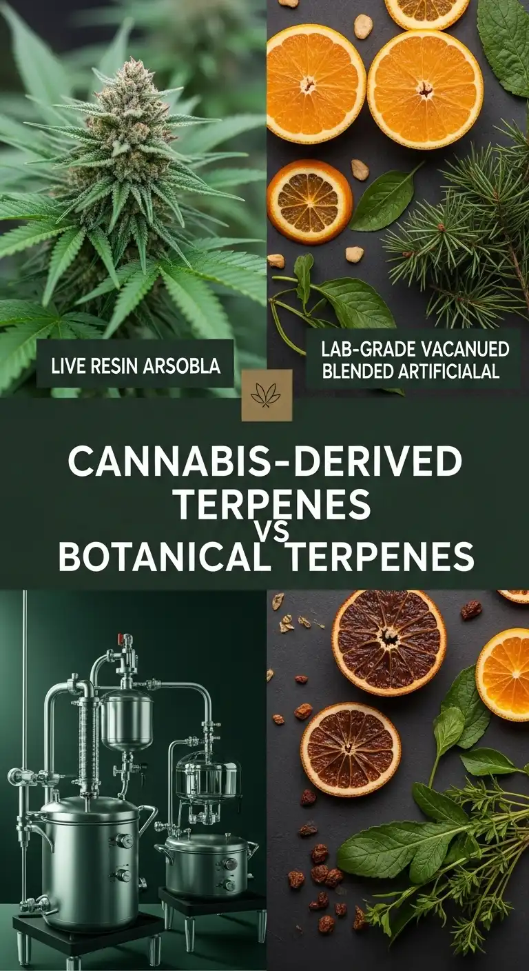 cannabis vs botanical terpenes