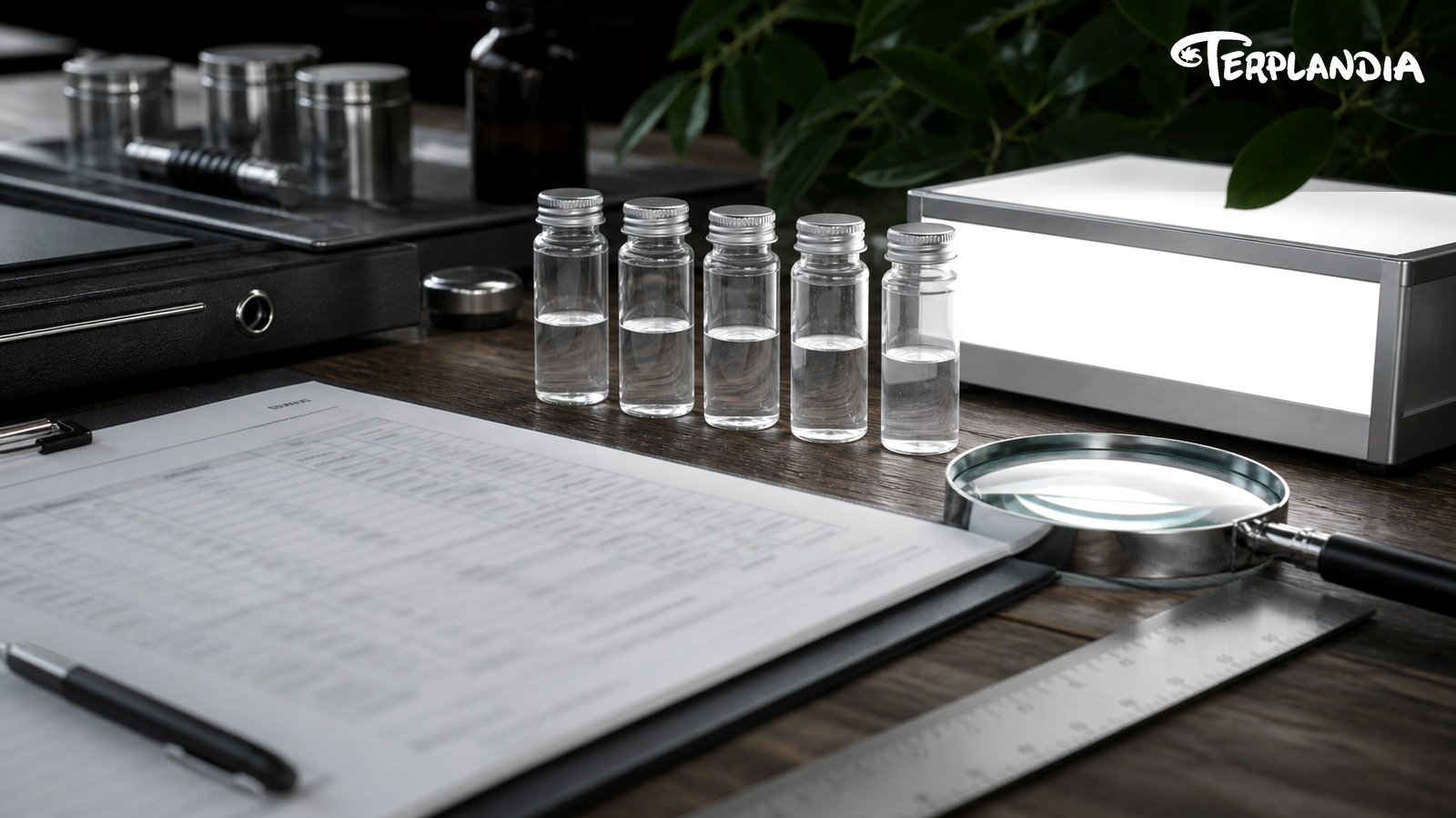 COA cross-check and retained sample review for adulterated terpene risk.
